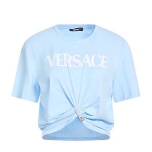 Versace Sky Blue Short Sleeve Tee